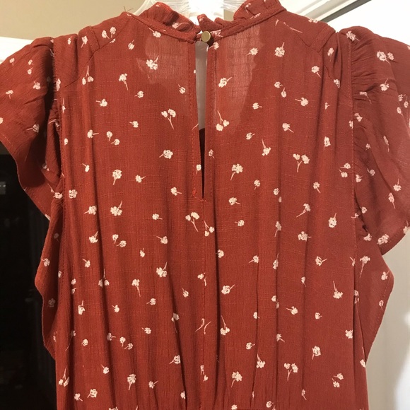 Universal Thread Rust Maxi Dress - Picture 3 of 3